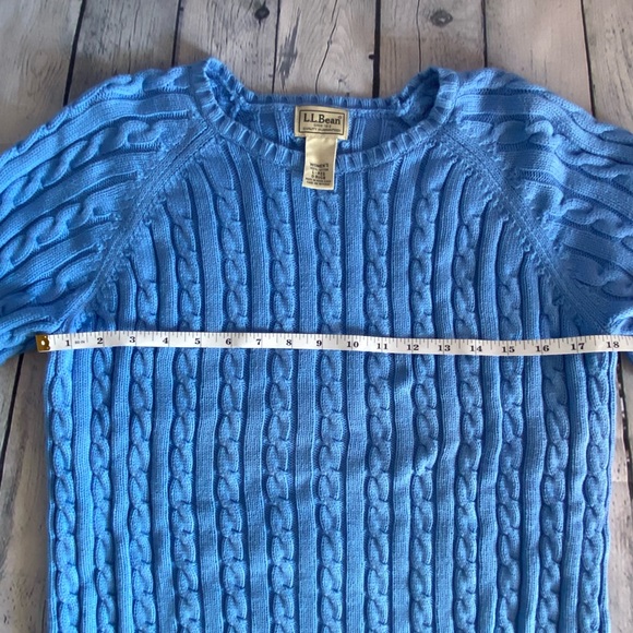 L.L. Bean Cable Knit Sweater - Picture 3 of 3